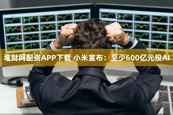 堆财网配资APP下载 小米宣布：至少600亿元投AI